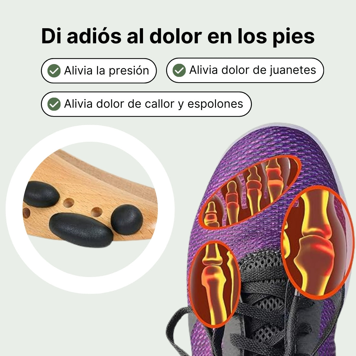 Schoenexpansie Pro® Set van 2 Stuks - Natuurlijk Hout