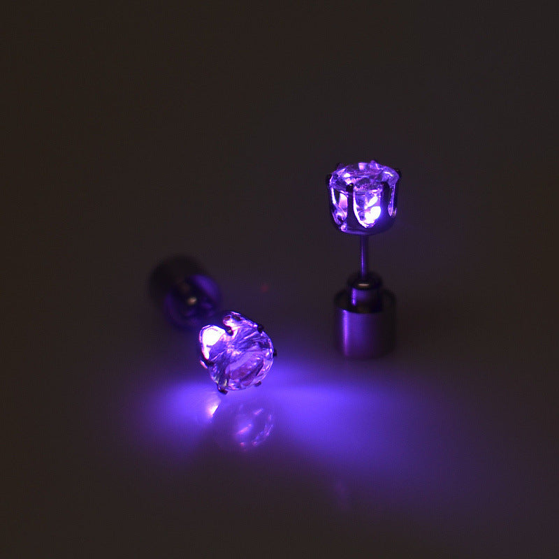 "Verlichte LED Oorbellen Studs Dans Feest Accessoires Decor Beste Cadeaus voor Mannen Vrouwen Moeder Vrouw Vriendin"