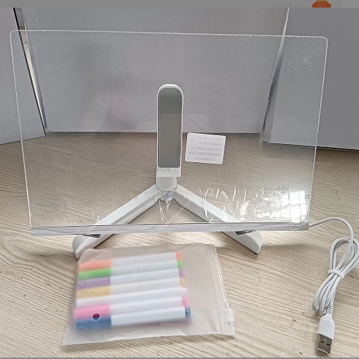 Uitwisbaar LED-schrijfboard