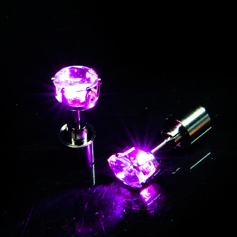"Verlichte LED Oorbellen Studs Dans Feest Accessoires Decor Beste Cadeaus voor Mannen Vrouwen Moeder Vrouw Vriendin"