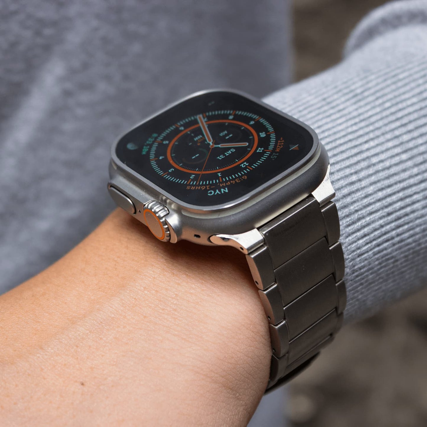 Titanium Band Voor Apple Watch