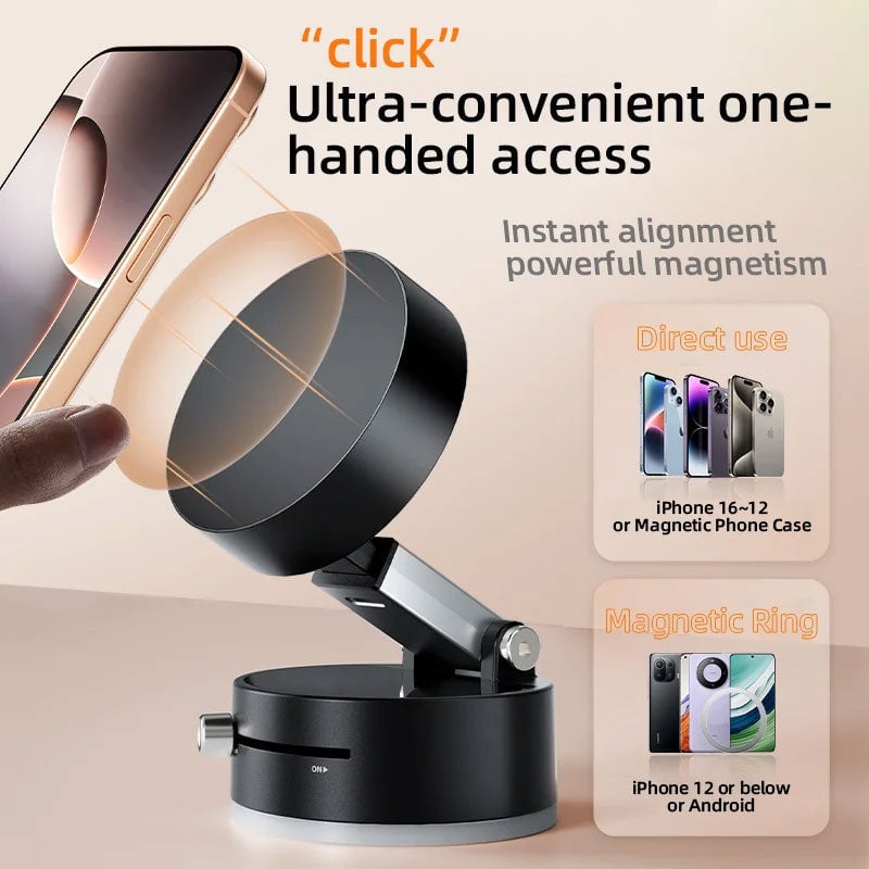 Vacuümzuiging Magnetische Telefoonstandaard