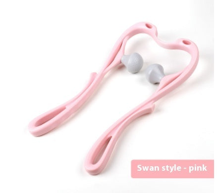Multifunctionele Handmatige Zeswielige Nekmassager – Verlichting Roller Massage Tool