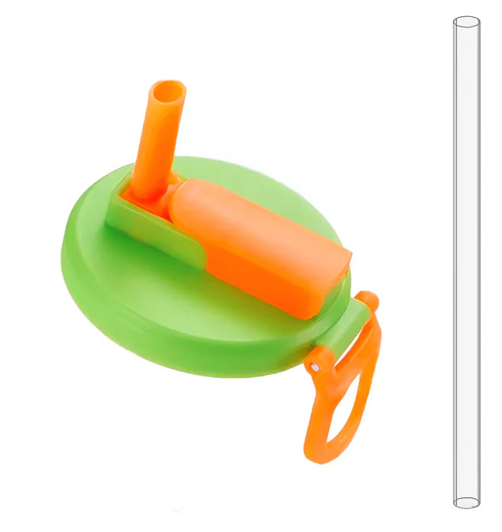 FizzTop™ Universeel blikdeksel en Rietje