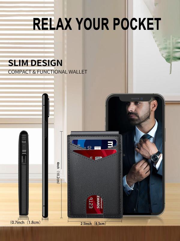 Fifaytech™ Heren Business RFID Blokkerende Portemonnee
