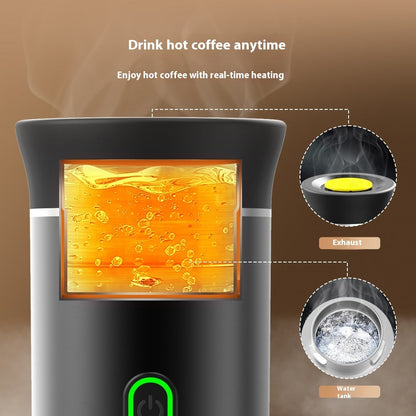 Draagbare Capsule Koffiemachine Elektrisch Klein Draadloos Verwarmen
