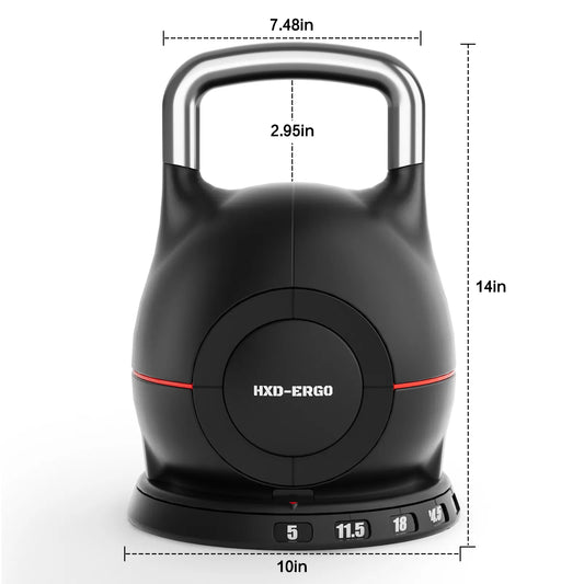 Verstelbare Kettlebell Gewichten Set