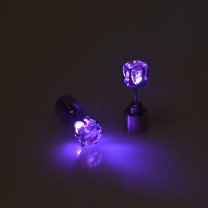 "Verlichte LED Oorbellen Studs Dans Feest Accessoires Decor Beste Cadeaus voor Mannen Vrouwen Moeder Vrouw Vriendin"