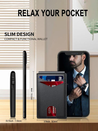 Fifaytech™ Heren Business RFID Blokkerende Portemonnee