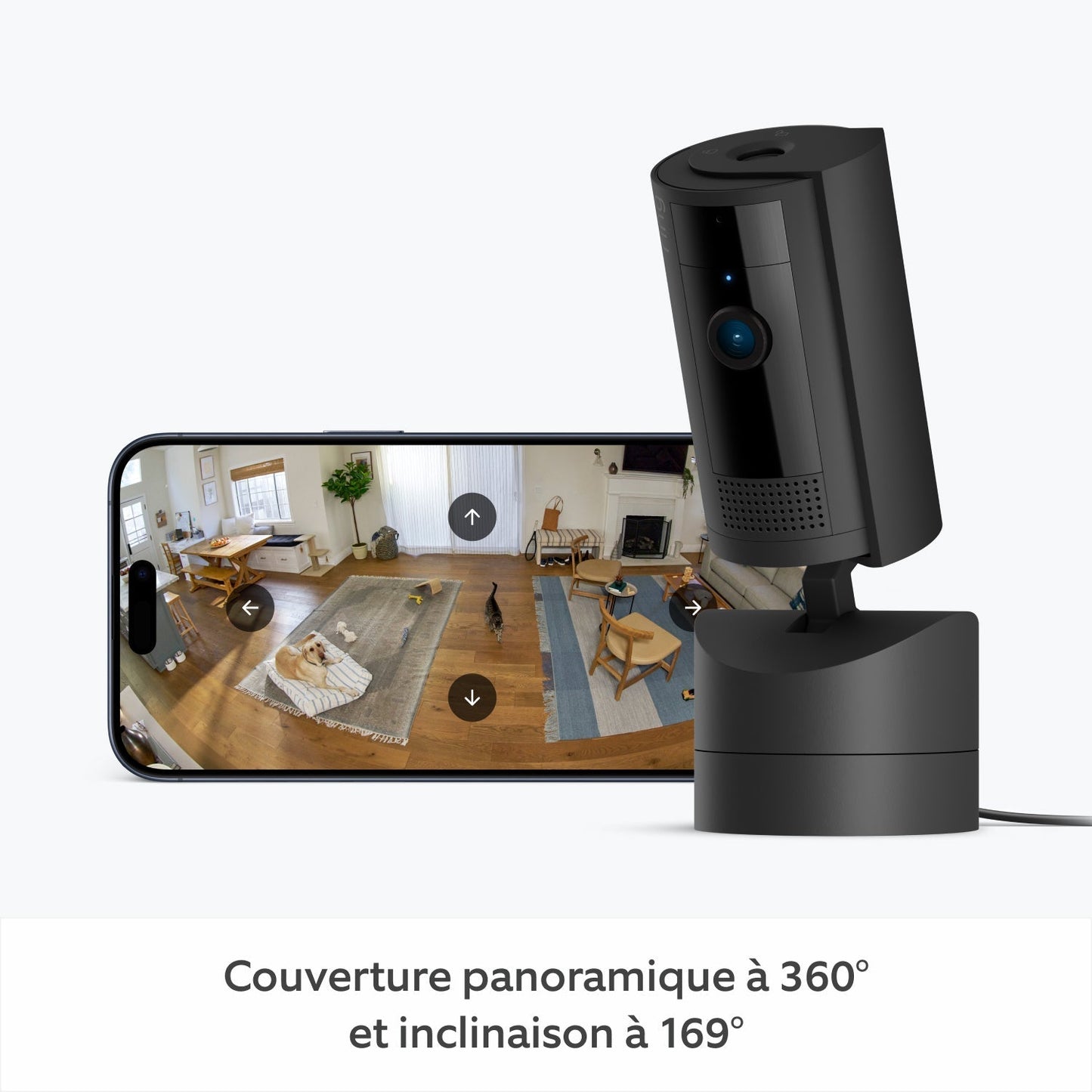Draai- en Kantelbare Binnencamera (Pan-Tilt Indoor Camera)