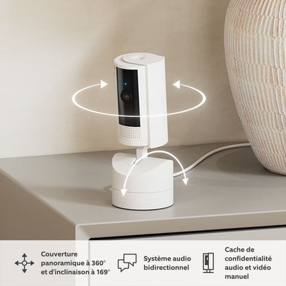 Draai- en Kantelbare Binnencamera (Pan-Tilt Indoor Camera)