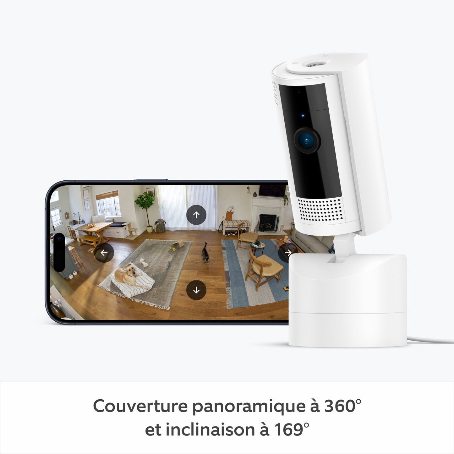 Draai- en Kantelbare Binnencamera (Pan-Tilt Indoor Camera)